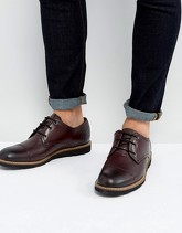 Original Penguin - Scarpe derby bordeaux con punta - Rosso