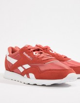 Reebok - CN4251 - Sneakers classiche in nylon rosse - Rosso