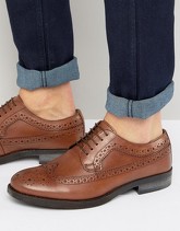 Silver Street - Scarpe brogue color cuoio - Cuoio