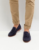 Ted Baker - Dougge - Mocassini scamosciati blu navy - Navy