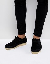 Clarks Originals - Weaver - Scarpe scamosciate nere - Nero