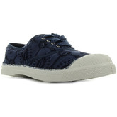 Scarpe Bensimon Ten Lacet Broderie Marine
