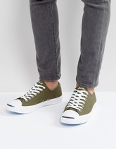 Converse Jack Purcell - 157785C -Scarpe da ginnastica di tela verdi - Verde