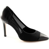 Scarpe Malù MALU' 1947 nero scarpe donna decolletè pelle tessuto elasticizza