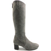 Stivali Hogan scarpe donna stivali grigio camoscio AZ202
