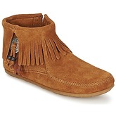 Stivaletti Minnetonka  CONCHO FEATHER SIDE ZIP BOOT