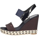 Sandali Tommy Hilfiger FW0FW00733 ZEPPE Donna BLU