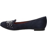 Scarpe Carmens Padova  scarpe donna  mocassini blu camoscio AF38