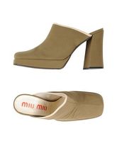 MIU MIU Mules & Zoccoli donna