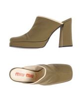 MIU MIU Mules & Zoccoli donna