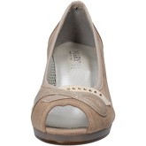 Scarpe Mary Collection  scarpe donna  decolte beige tessuto vernice AF749