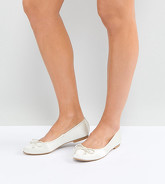 ASOS LIBRA - Ballerine da sposa - Crema