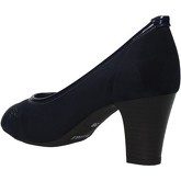 Scarpe Mary Collection  scarpe donna  decolte blu camoscio AF755