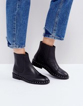 ASOS - ALISTAR - Stivaletti Chelsea in pelle - Nero