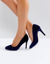 Miss KG - Scarpe con punta arrotondata e tacco alto - Navy