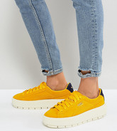 Puma - Trace - Sneakers con plateau gialle - Giallo