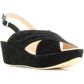 Sandali Keys 5136 Sandalo zeppa Donna Nero