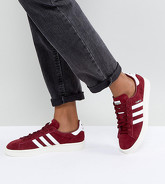 adidas Originals - Campus - Scarpe da ginnastica bordeaux - Rosso