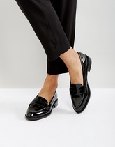 ASOS - MUNCH - Scarpe piatte stile mocassino - Nero