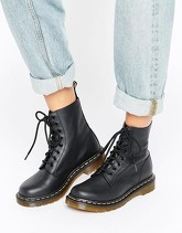 Dr Martens - Pascal - Anfibi a 8 occhielli - Nero