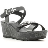 Sandali Grace Shoes  16243 Sandalo zeppa Donna Nero