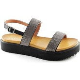 Sandali Café Noir GG901 nero sandali donna fasce cinturino strass