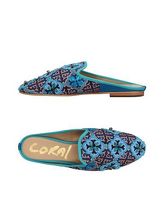 CORAL BLUE Mules & Zoccoli donna