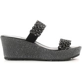 Sandali Grace Shoes 16126 Sandalo zeppa Donna Nero
