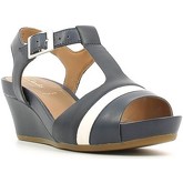 Sandali Clarks 115781 Sandalo zeppa Donna Navy