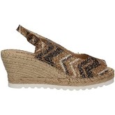 Sandali Keys 5354 Sandalo zeppa Donna Platino