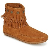 Stivaletti Minnetonka  DOUBLE FRINGE SIDE ZIP BOOT