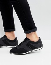 BOSS - Sneakers nere lavorate - Nero
