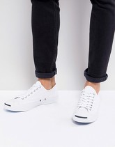 Converse - All Star Jack Purcell 1Q698 - Scarpe da ginnastica di tela bianche - Bianco