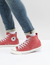 Converse - Chuck Taylor All Star 159538C - Scarpe da ginnastica di tela alte rosse - Rosso