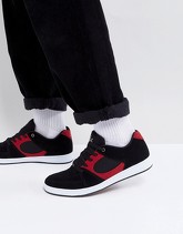 eS Skateboarding - Accel - Sneakers slim nere - Nero