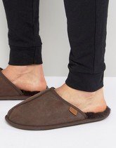 Just Sheepskin - Donmar - Pantofole stile sabot - Marrone