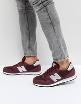 New Balance - 500 - Sneakers rosse - Rosso