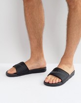 Nike - Benassi 705474-091 - Slider nere - Nero