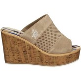 Scarpe U.S Polo Assn. U.s. polo assn. ESTY4078S7/S1 Sandalo zeppa Donna Beige