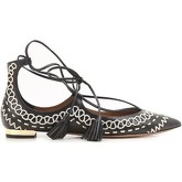 Ballerine Aquazzura Ballerine con lacci in nappa