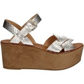 Sandali Janet Janet 39206 Sandalo zeppa Donna Argento