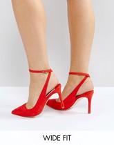 Faith - Canyon - Scarpe con tacco comode rosse - Rosso