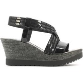 Sandali Grace Shoes 19215 Sandalo zeppa Donna Nero