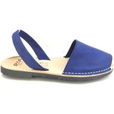 Sandali Ria  Scarpe Sandalo Donna 20002-S2 NUBUK ROYAL Primavera Estate 2017