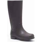 Stivali Crocs wellie rainboot stivale donna in gomma colore marrone