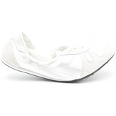 Ballerine Diadora SCARPE SNEAKERS DONNA LOS ANGELES PELLE ARGENTO TESSUTO BIANCO