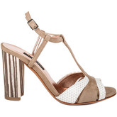 Sandali Albano  Scarpe Sandalo Donna 8997 VELOUR+PRISMA BEIGE nbsp;Primavera Es