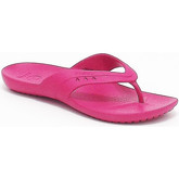 Infradito Crocs Kadee Flip Flop donna, infradito gomma fuxia