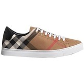 Scarpe Burberry  SNEAKER PELLE COTONE MOTIVO TARTAN HOUSE