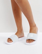 Nike - Benassi - Slider platino pastello - Grigio